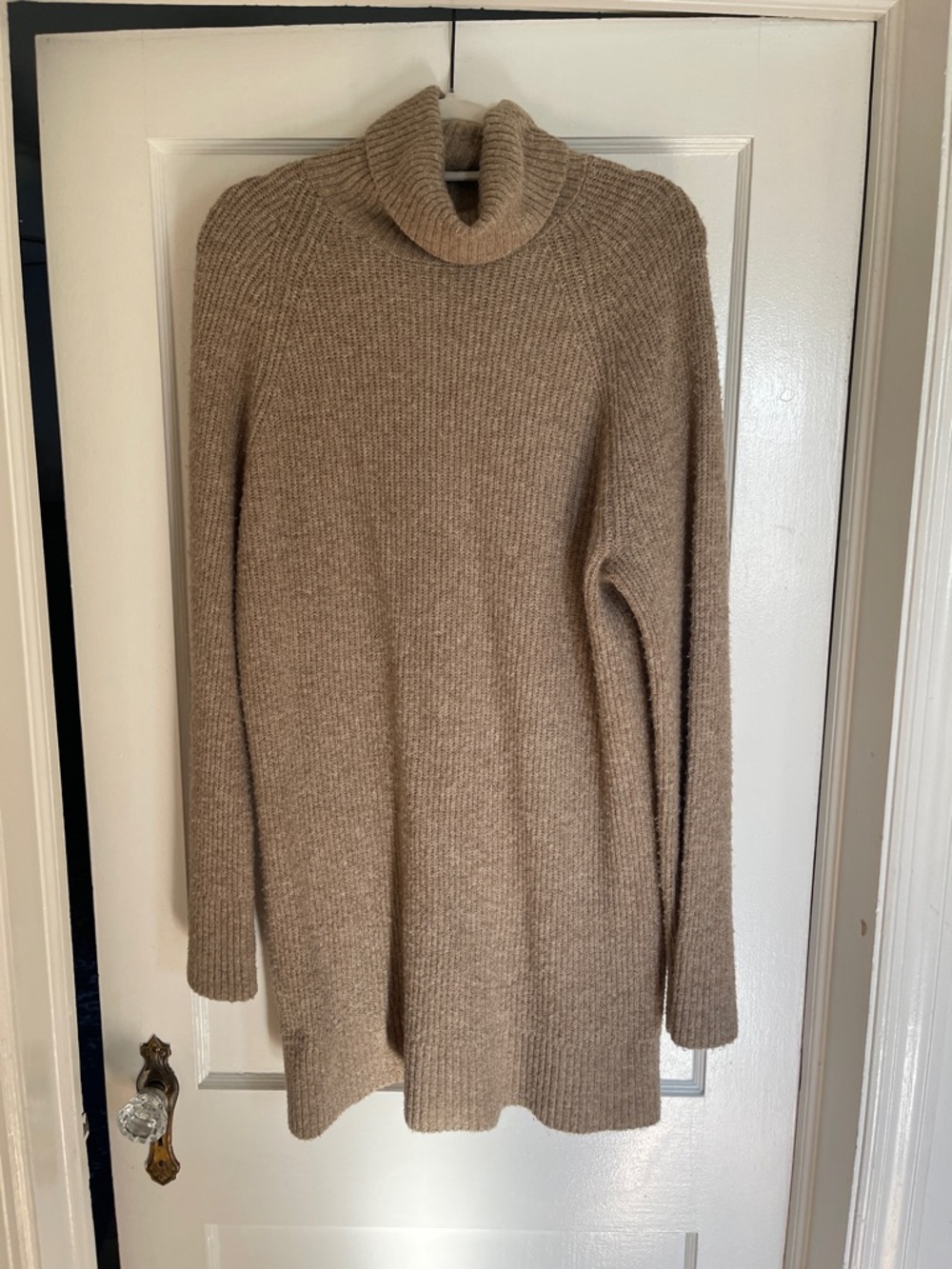 American Eagle Outfitters Taupe Cowl Turtleneck Sweater